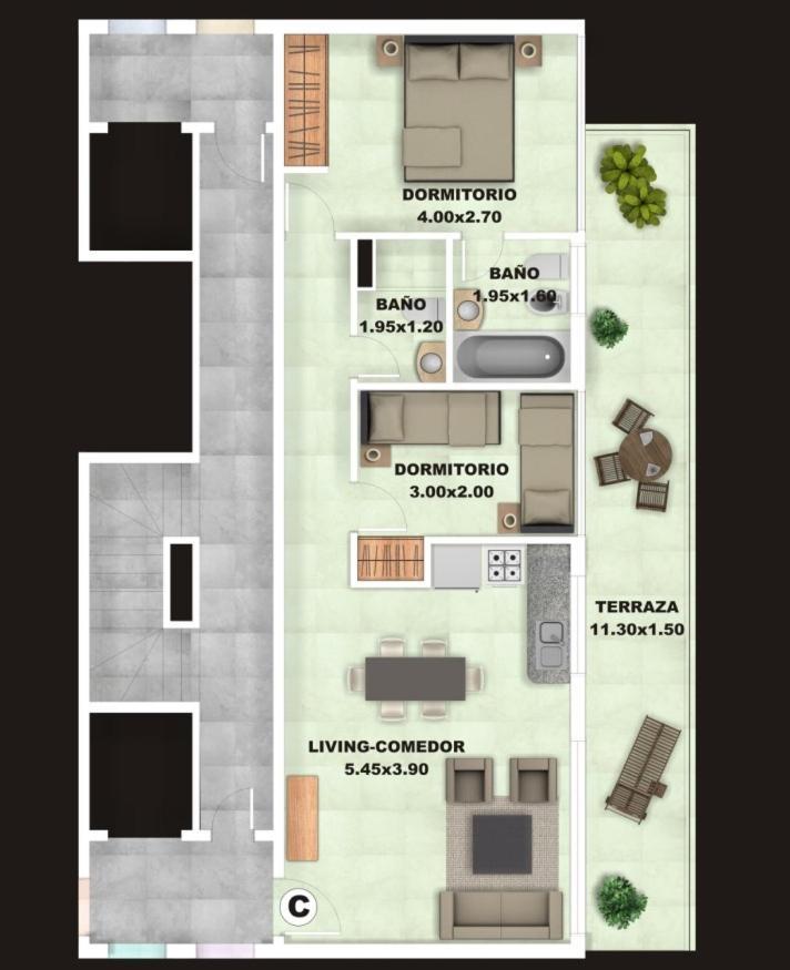 Апартаменты Categoria, Excelente Ubicacion Y Full Amenities! Пунта-дель-Эсте Номер фото