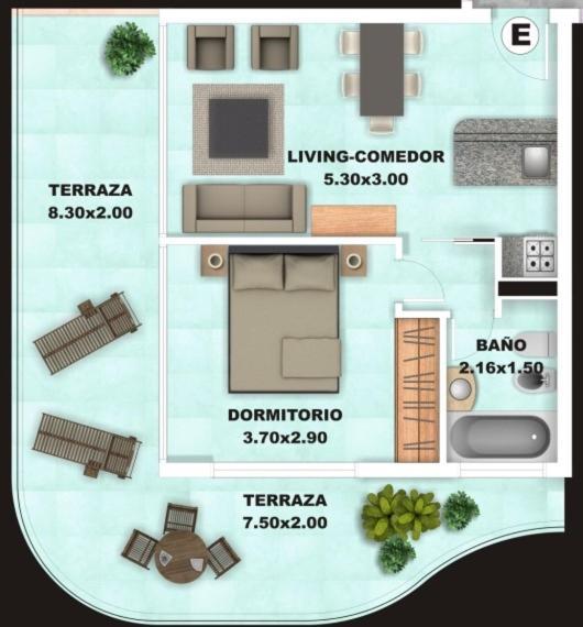 Апартаменты Categoria, Excelente Ubicacion Y Full Amenities! Пунта-дель-Эсте Номер фото